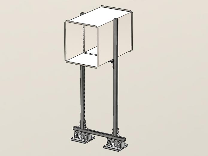 084-2 Blox Ductwork Stand