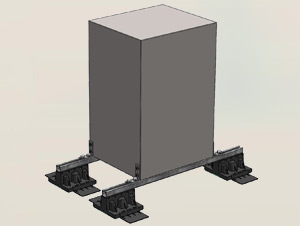 Roof Top 
                        Blox Mechanical/Electrical Stand